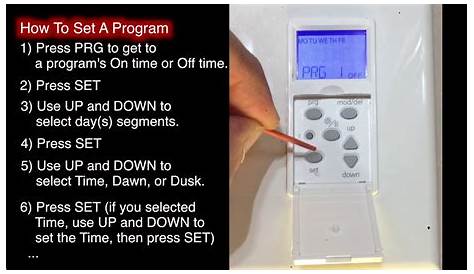 How to Program A Defiant Indoor In wall Digital Timer model 32648