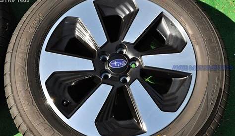 2017 Subaru Forester OEM 17" Factory Wheels P225/60R17 Tires S04701