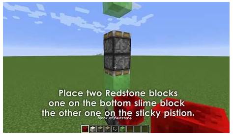 how to make a redstone rocket in minecraft