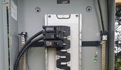 100 Amp Sub Panel Wiring Size