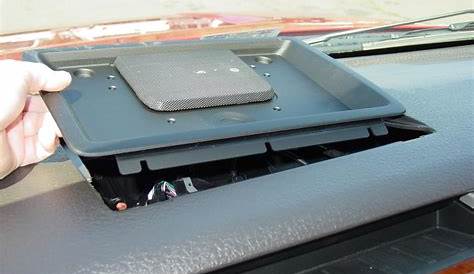 2013 ford f150 speaker size