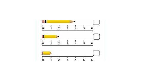 Measuring Objects using a Ruler in Inches Worksheets | Math measurement