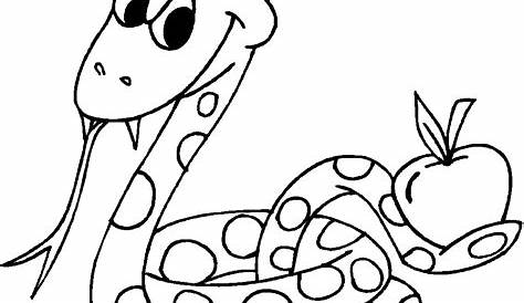 printable snake coloring pages