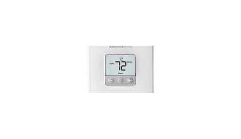 Honeywell Home Pro TH3000 Series 1H/1C Basic Non-Programmable Thermostat in Premier White