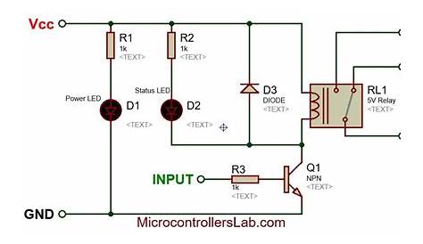 1 channel relay module circuit diagram