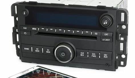 chevy impala factory radio bluetooth