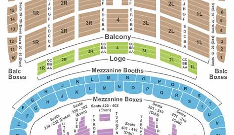 The Chicago Theatre Seating Chart - Chicago