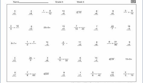 math fluency practice worksheet