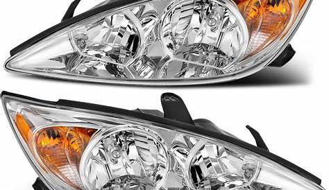 for 2002 2003 2004 Toyota Camry Headlights Headlamps Assembly