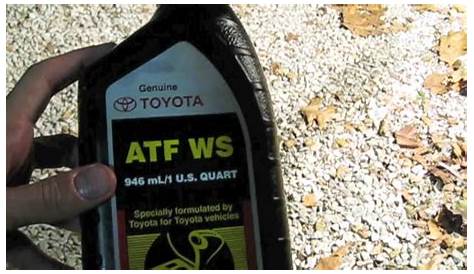 How to change transmission fluid in an 07 Toyota Tacoma... | Doovi