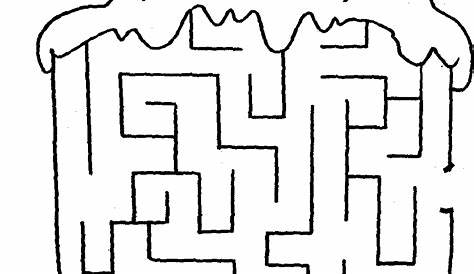 free maze games printable