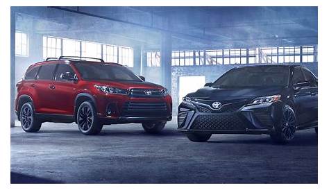 Toyota Unveils Camry And Highlander Nightshade Special Editions | Carscoops