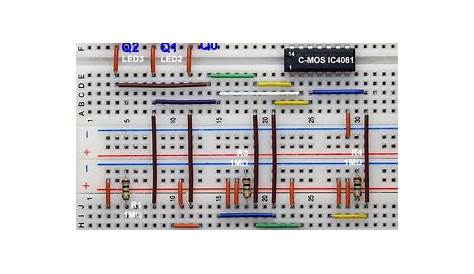 mod 6 counter circuit diagram