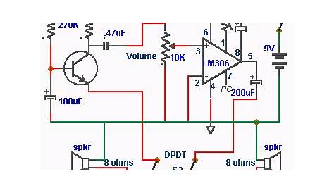 4 way intercom circuit diagram