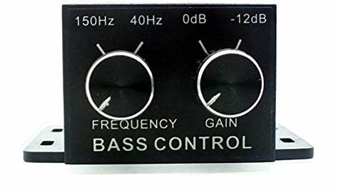 Professional Universal Car Bass RAC Adjust Remote Amplifier Subwoofer