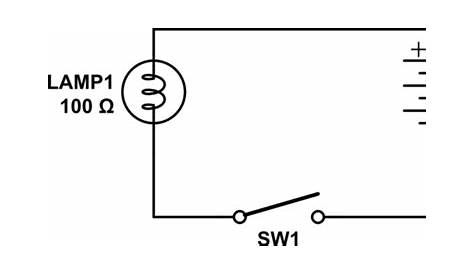 simple light bulb circuit diagram