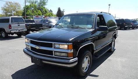 Chevrolet Tahoe 2 Door For Sale Used Cars On Buysellsearch