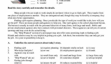 worksheets for 9th graders
