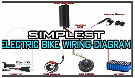 motorized bike wiring diagram