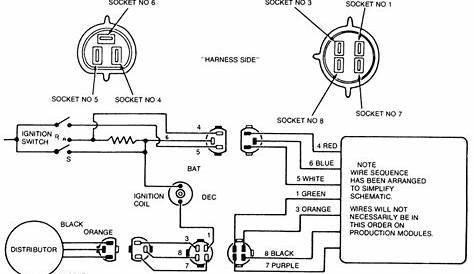 motorcraft ignition module wiring diagram