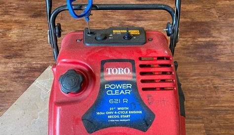 toro power clear 621r manual