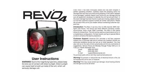 revo camera system manual