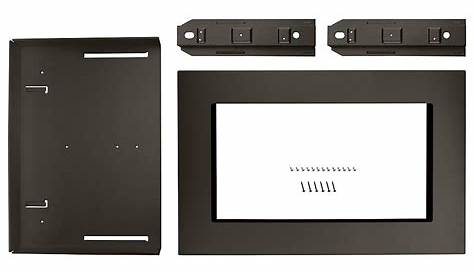 THD 30-inch Microwave Trim Kit in Black Stainless Steel | The Home
