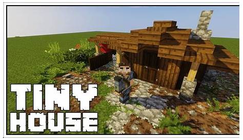 How to Build a Very Tiny House in Minecraft! - YouTube