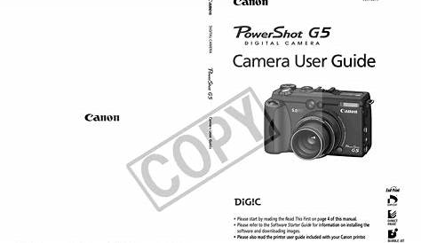 Canon Powershot S315 User Manual - flytracker