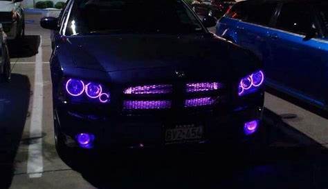 Dodge Charger wth purple lights! Awesome | Purple car, Dodge charger, Luxury cars