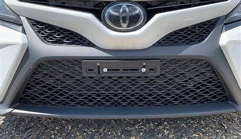2017 toyota camry front bumper grill