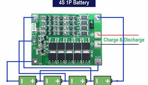 lithium battery bms circuit diagram
