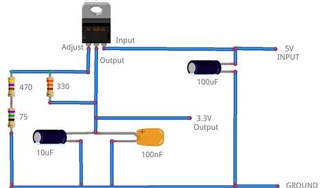 3v led circuit diagram