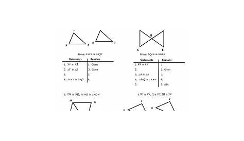 39 geometric proofs worksheet with answers - Worksheet Works