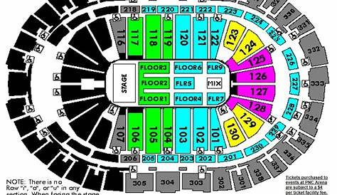 Seating Charts | PNC Arena