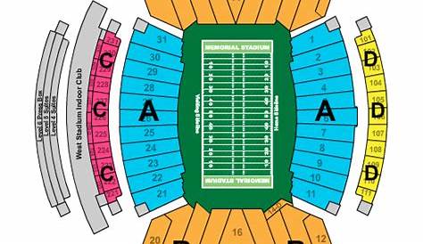 Memorial Stadium - Ne Seating Chart | Memorial Stadium - Ne Event