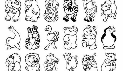 Printable Coloring Pages For Kids Animals at GetDrawings | Free download