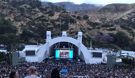 hollywood bowl seating chart view from my seat