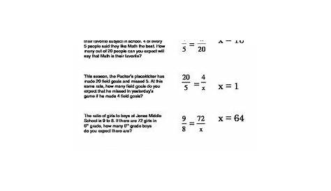 Ratio And Proportion Word Problems With Solutions Pdf – Kidsworksheetfun