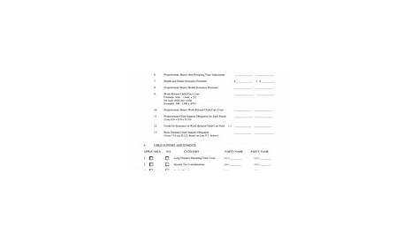 Kansas Child Support Worksheet - Fill Out, Sign Online and Download PDF