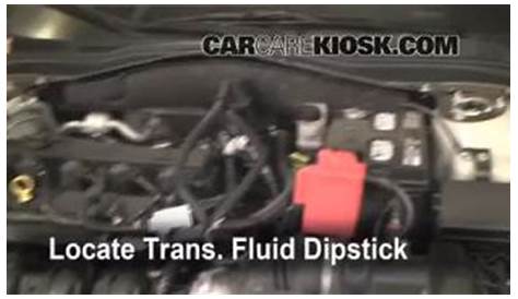 Transmission Fluid Level Check Ford Fusion (2010-2012) - 2010 Ford