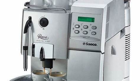 saeco manual coffee machine