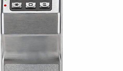 Honeywell Keypad Door Lock Manual