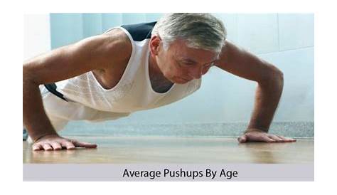 push-ups by age chart male