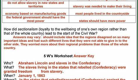 Civil War Timeline Worksheet Answer Key Worksheet : Resume Examples