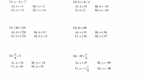math worksheet 9th grade algebra
