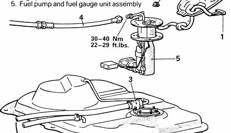 fuel pump sending unit diagram