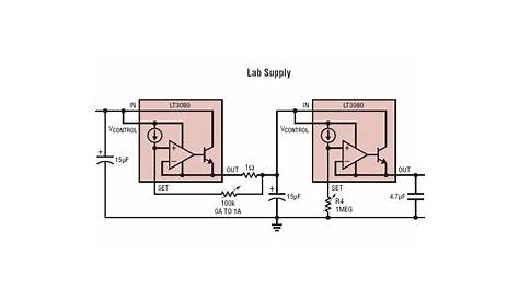 cc cv power supply schematic