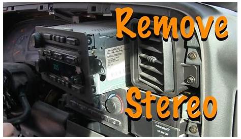 How To Remove Stereo - 2004 GMC Sierra Pick Up - YouTube