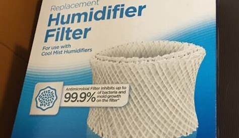 Equate Replacement Humidifier Filter for Use with Cool Mist Humidifiers